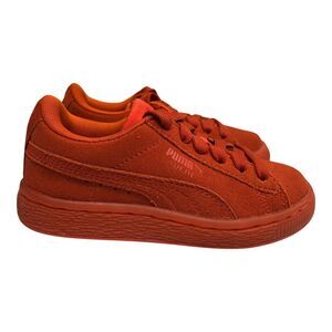 Puma Classic ice Mix Kids Sneakers Casual- Suede-Cherry tomato-high risk red NEW